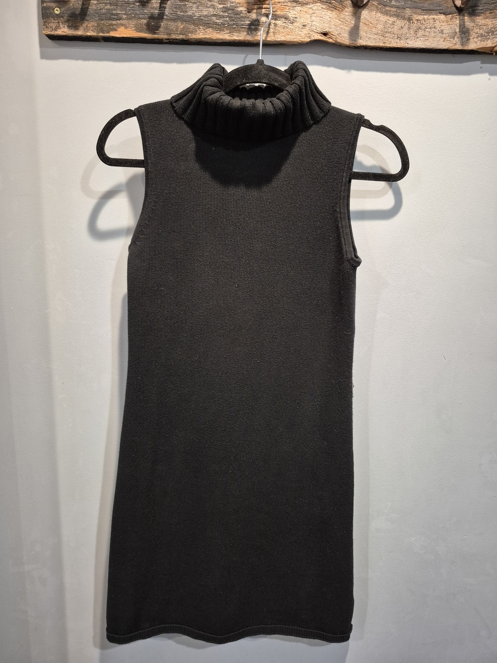 Reitmans Black Sleeveless Turtleneck Dress Size Small/Medium